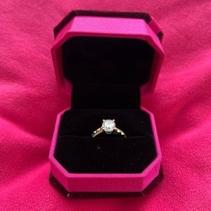 Gold Engagement Ring